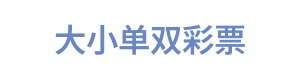 大小单双彩票 Logo